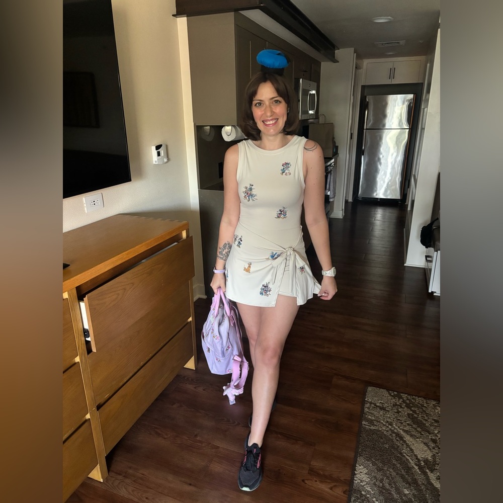 Mapa tx athleisure dress with Disney Sensational
Six characters